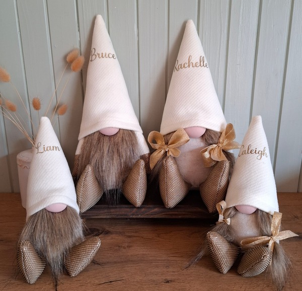 Gold & Cream Family Set