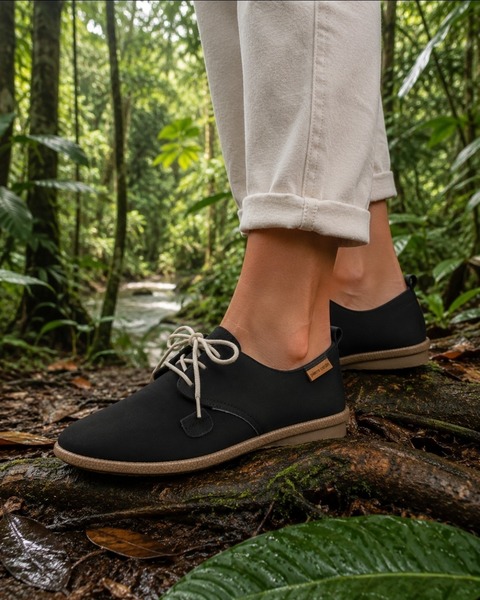 Pierre Cardin - Suede Vellies - Black (Sizes 5, 6, 7, 8 )