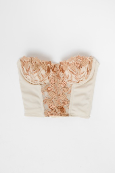 Vintage Lace Bustier Top