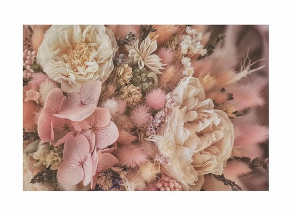 Paper Placemats - Flowers & Pampas