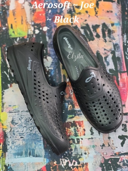Aerosoft ~ Joe ~ Black (Sizes 6, 7, 8, 9 )