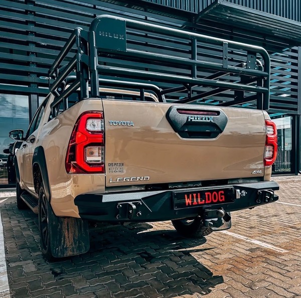 Toyota Hilux GD6 Alpha Wildog Rear Bumper Replacement