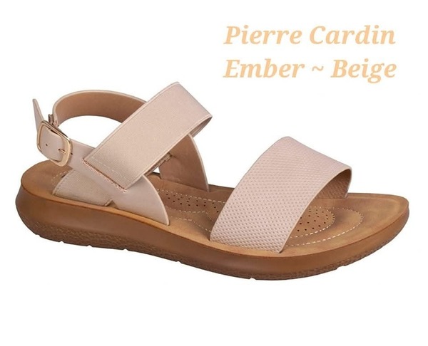Pierre Cardin - Ember - Beige (Size 8)