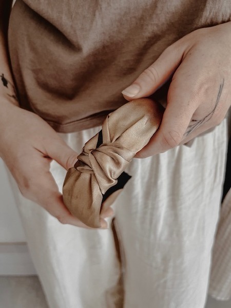 Alice band Champagne Gold