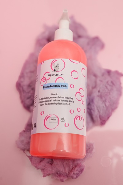Unscented Gentle Hydrating Body Wash (500ml)