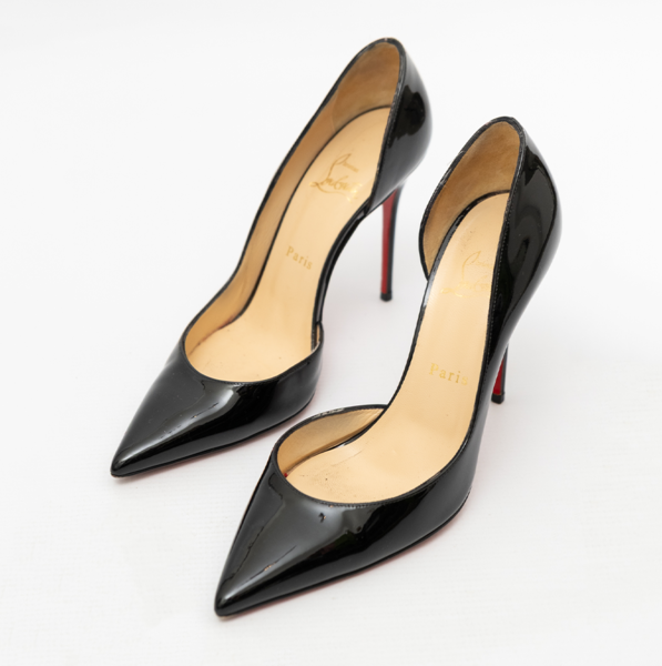 CHRISTIAN LOUBOUTIN Iriza Patent Leather Pump