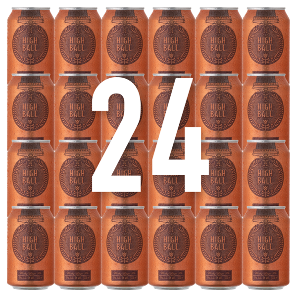 High Ball - Whiskey Ginger Ale 24 x 330ml