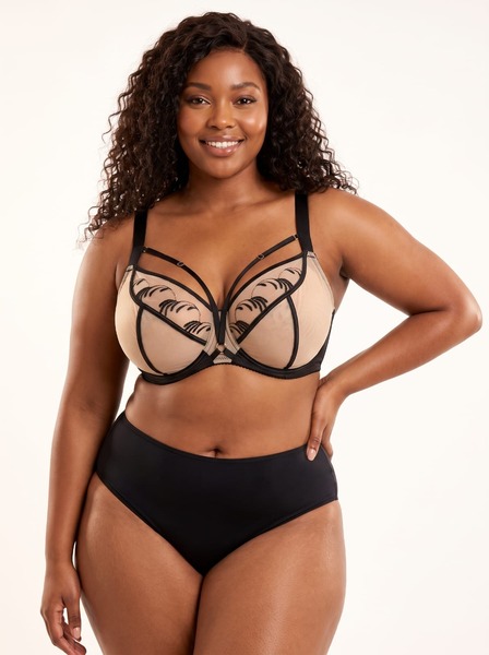 Nude Queen Bra ONLY - Palm Luxe Cage Bra