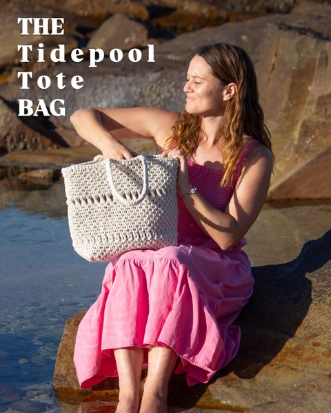 Macramé Tote Bags - Unlined