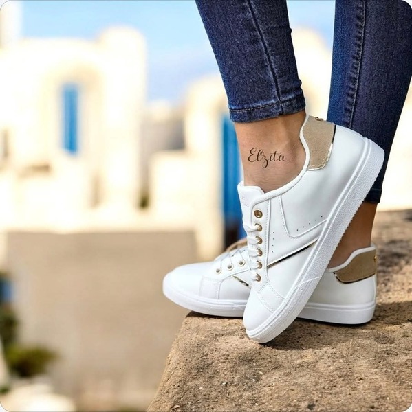 Butterfly Feet - Phoenix - White (Size 4)