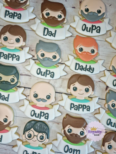 Personalized Guy Cookie