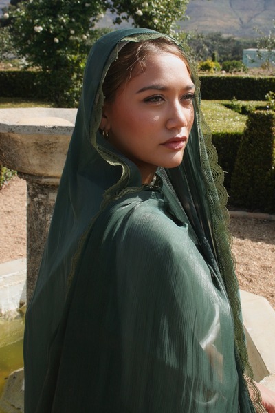 Green Blossom Lace