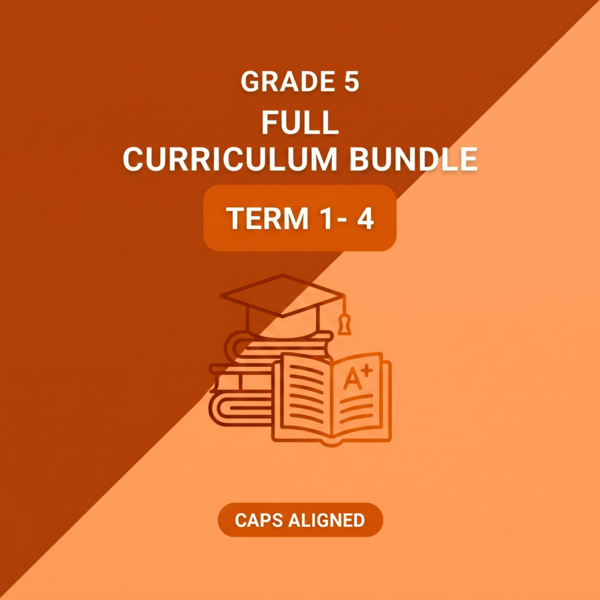 Grade 5 Full Curriculum Bundle Term 1-4