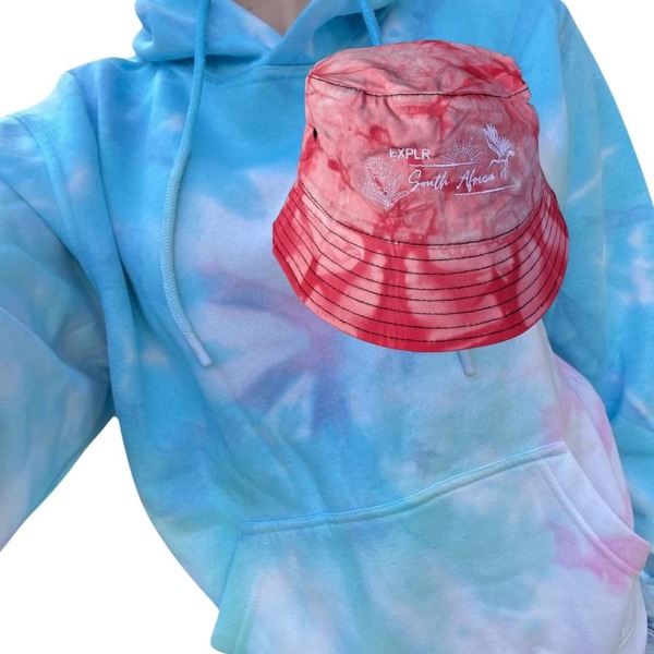 Tye Dye Hoodies & Bucket Hat Combo