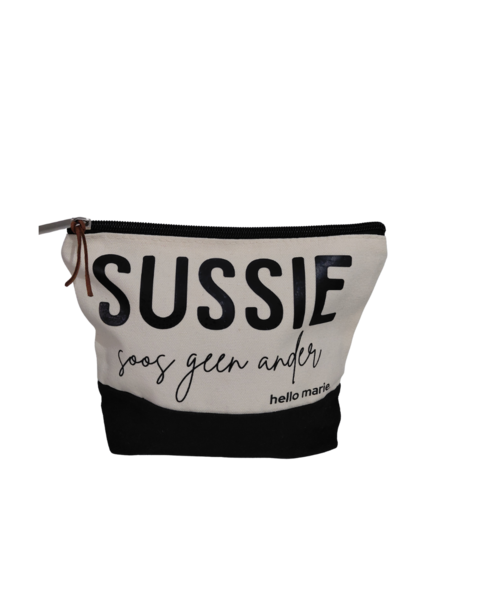 "SUSSIE SOOS GEEN ANDER" sakkie