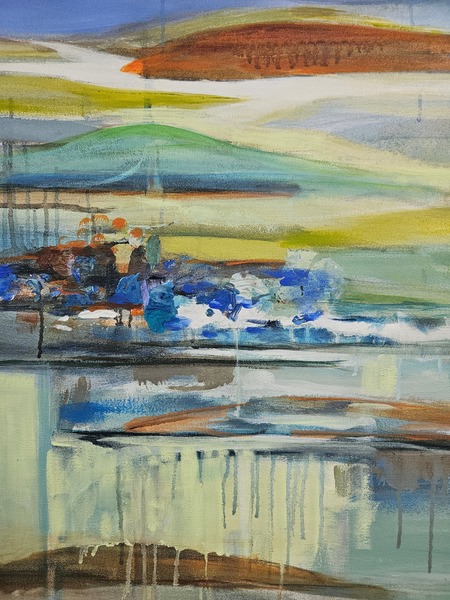 252.  Fragments of my life  (102 x 127cm)