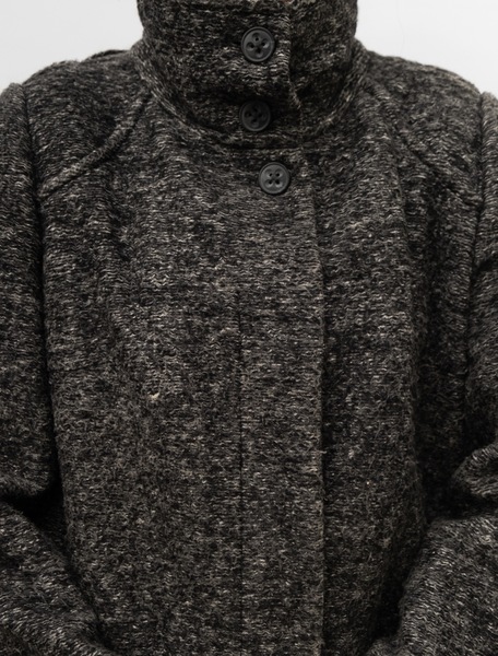 BOSS By HUGO BOSS Wool Mohair Blend Midi Coat