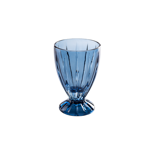 JENNA CLIFFORD –  Dark Blue Water Goblet Set of 4