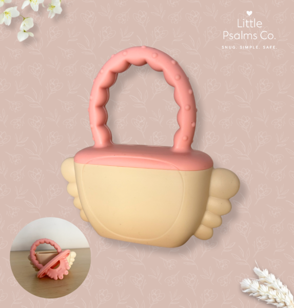 Silicone Baby Teether & Ice Cream Mold