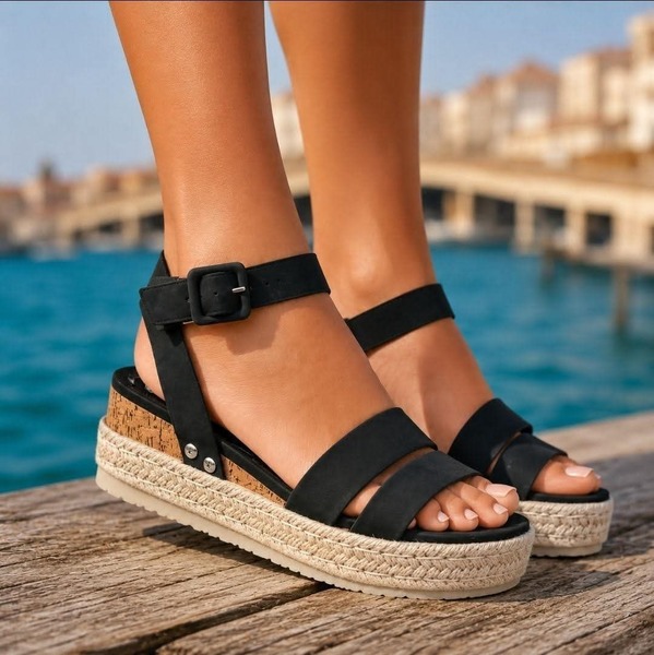 Miss Black ~ Steffi 2 ~ Black (Sizes 5, 6, 7, 8)