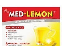 MED-LEMON HOT SACHETS 8 - REGULAR