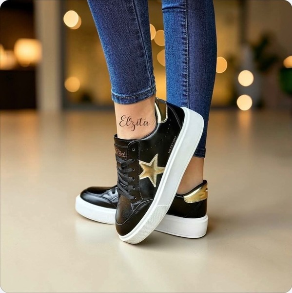 Miss Black - Twinkle - Black (Size 3, 4, 5, 6, 7 )