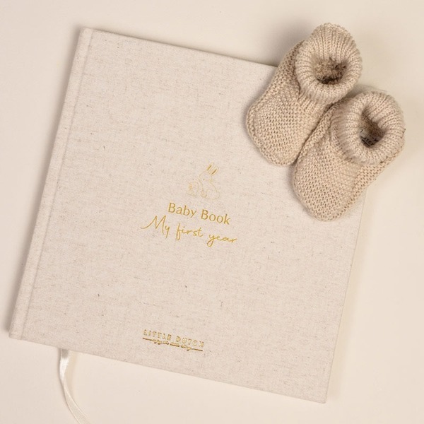 Little Dutch "My First Year" Baby Book - Baby Bunny