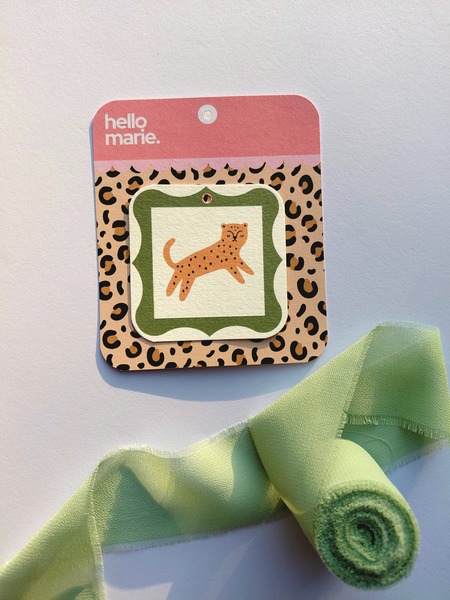 Mini Gift tags - Leopard