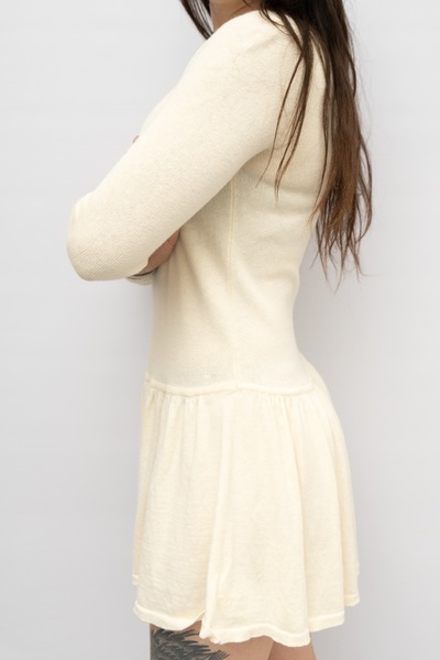 Ralph Lauren Cotton Blend Knit Dress