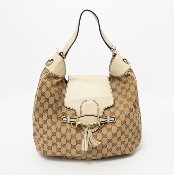 GUCCI Pre-Owned Monogram Emily Hobo Shoulder Bag