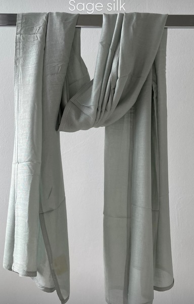 Sage silk modal