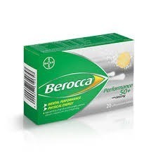 BEROCCA  PERFOMANCE  50+ EFFERVESCENT TABLETS - 20