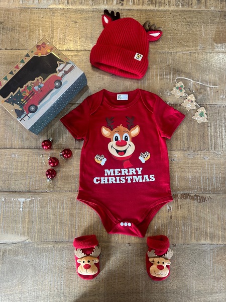 Baby Rudolph Christmas box