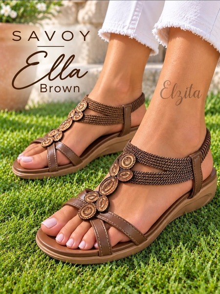 Savoy - Ella - Brown ( Size 5, 6, 7, 8 )