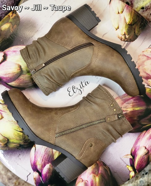 Savoy - Jill - Taupe (Sizes 4-8)