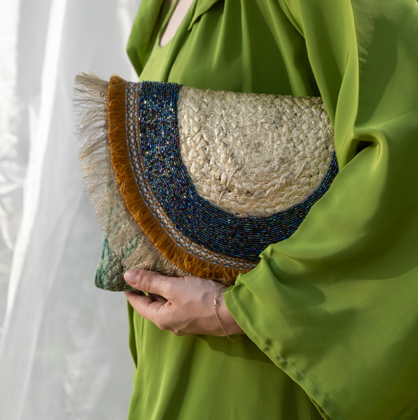 SALT Mixed Material Clutchbag Multi