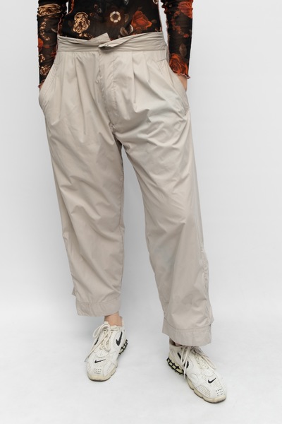 Cream Cargo Pants