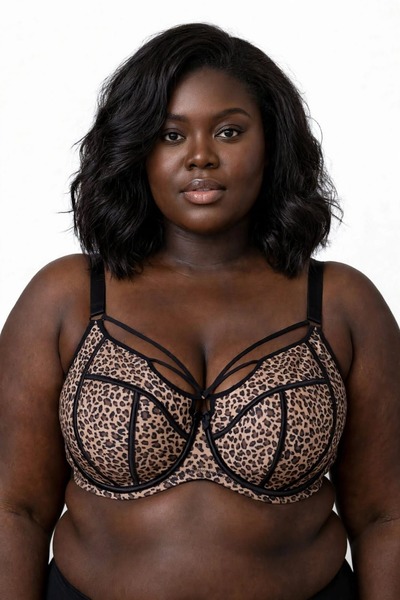 Boujee Leopard Luxe Bra