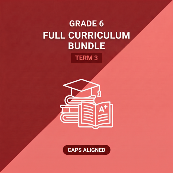 Grade 6 Full Curriculum Bundle Term 3 (CAPS Aligned)