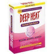 DEEP HEAT PERIOD PAIN PATCHES - 3