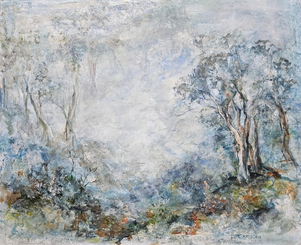 305.  Saggies sing die woud  (76 x 60cm)