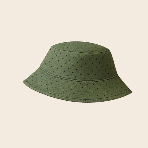 Reversible Kids Bucket Hat - Green