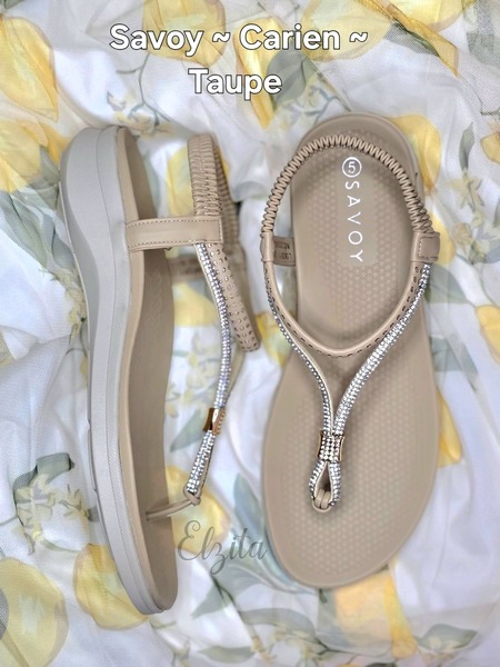 Savoy ~ Carien ~ Taupe (Sizes 8)