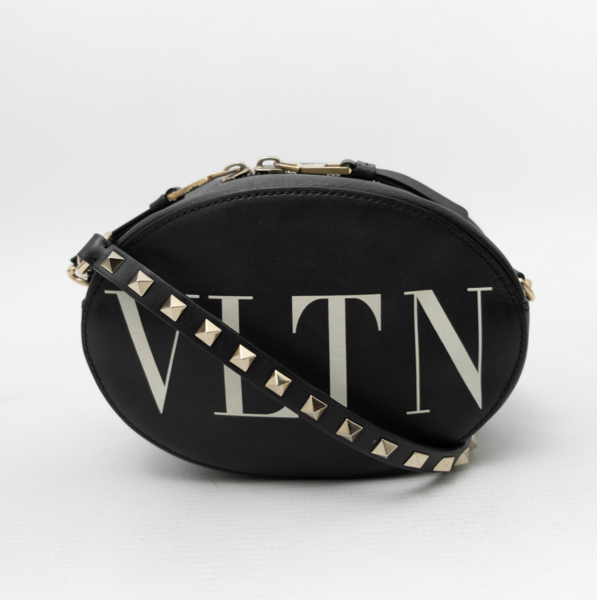 VALENTINO Garavani Pre-Owned VLTN Oval Crossbody Bag