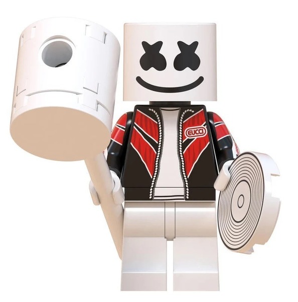 DJ Marshmello Black & Red Jacket