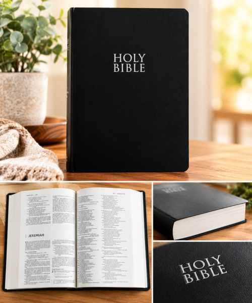 NIV Black Gift & Award Bible – Red Letter Edition | Comfort Print