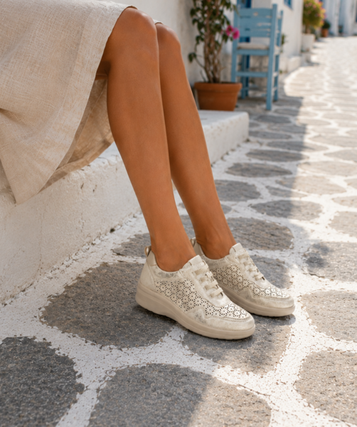 Pierre Cardin ~ Rose ~ Beige (Size 5, 6, 7, 8)