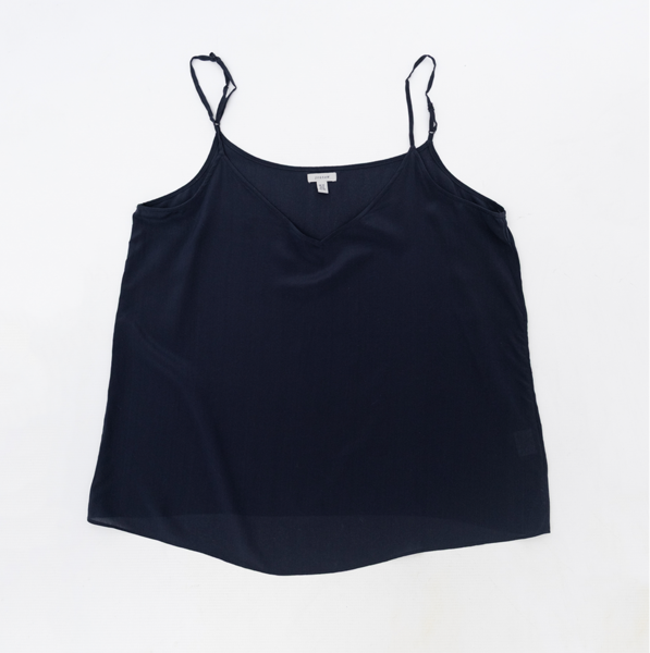 JIGSAW Pure Silk Cami Navy