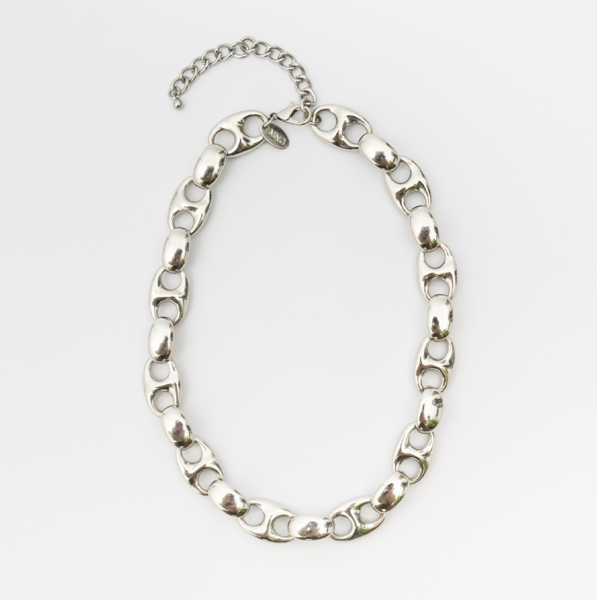 Silvertone Metal Link Chain