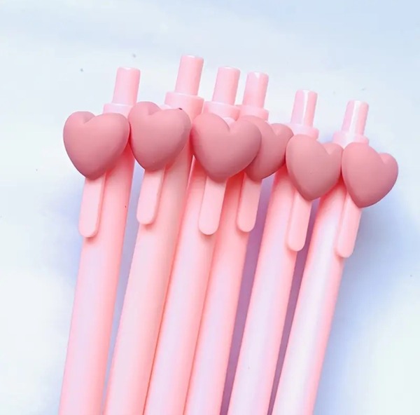 Pink Heart Pen